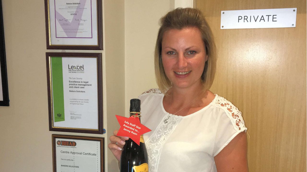 July Staff Star for Jenny Ryan!