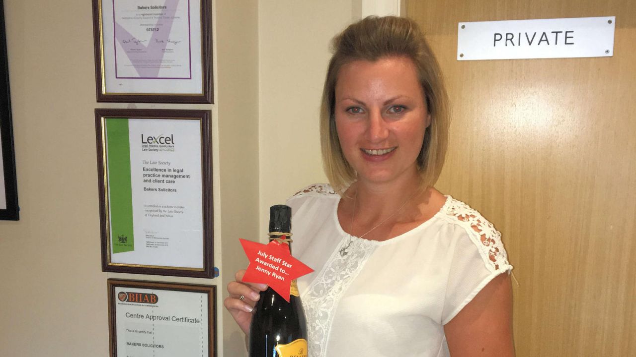 July Staff Star for Jenny Ryan!