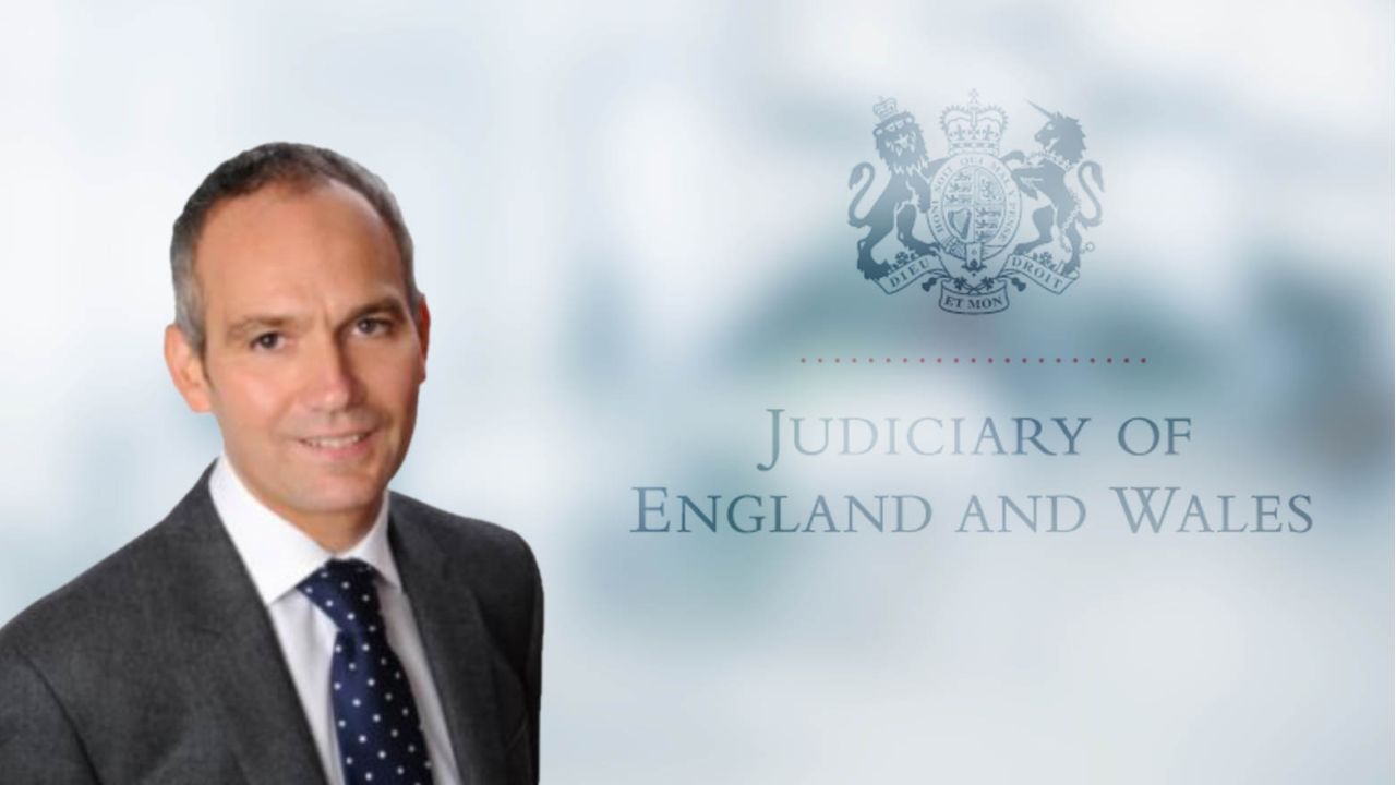 Lord Chief Justice appoints David Parkes as a Deputy District Judge